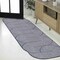 Jonathan Y Margot Modern Geometric Arch Stripe Cream/Navy 2 ft. x 8 ft. Indoor/Outdoor Shaped Runner Rug SHP201C-28 - alternate 4
