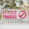 Signmission No Public Parking, 24 Inch x 72 Inch, Vinyl Banner B-72-30756 - alternate 3