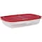 Rubbermaid Easy Find Lids 1.5 Gal. Clear Rectangle Food Storage Container 2184972 - alternate 3