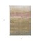 Homeroots 8' X 10' Tan And Beige Abstract Washable Indoor Outdoor Area Rug 618157 - alternate 3