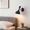 Jonathan Y Josef 10" Adjustable Iron Retro LED Wall Sconce, Navy JYL9066C - alternate 5