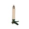 Homeroots Set of 24 Off White Flameless Christmas Taper Candle, 24PK 517659 - alternate 1