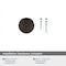 Amerock Era 1-1/4 inch (32mm) Diameter Oil-Rubbed Bronze Cabinet Knob, 25PK 25VMP36907ORB - alternate 2