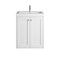 James Martin Vanities Chianti 24 in. Single Vanity, Glossy White, Brushed Nickel, w/ White Glossy Composite Stone Top 533V24GWBNKWG - alternate 4