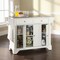 Crosley Lafayette Stainless Steel Top Full Size Kitchen Island/Cart KF30002BWH - alternate 5