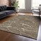 Homeroots 9' X 12' Brown And Ivory Abstract Washable Indoor Outdoor Area Rug 601042 - alternate 4