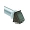 Deflecto Vent Dryer Hood 14.75in L X 4in D Brown Aluminum/Plastic Brown RVHAB4 - alternate 3