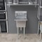 Amgood 24 in. x 23.5 in. Stainless Steel One Compartment Sink w/Faucet and 18 in. x 18 in. x 12 in. Bowl AMG SINK S1C-181812-F-K-Z - alternate 6