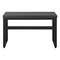 Homeroots Adjustable Gray and Black Wood and Metal Sled Computer Desk 490015 - alternate 4