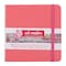 Talens Art Creation Sketchbook, 80 Sheets, 90lbs, Coral Red Cover, 4.7'' x 4.7'', 5PK 9314314M - alternate 2