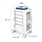 Omnimed Phlebotomy Cart, Aluminum & Plastic, 42 in H, 23.5 in W 351003 - alternate 3