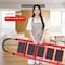 Wrightmaster 3.8 ft. Steel Step Ladder, 9 ft. Reach 500 lbs. Capacity with Non-Marring Feet and Shelf Black ZoroY-BLACK4 - alternate 6
