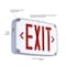 Compass Exit Sign, Silver, 2 Face(s), LED, Universal Mount, Nickel Cadmium CEWDRE - alternate 3