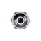 Auveco Chrome Plated Plastic Valve Stem Cap with O-Ring Seal, 25PK 25148 - alternate 2