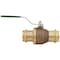 Viega 1-1/2 in ProPress Bronze Full Port Ball Valve w/ Lockable Metal Handle (Lead Free) 79943 - alternate 2