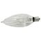 Sylvania Incandescent Lamp, 25 W, B10 Lamp, Candelabra Lamp Base, 207 Lumens, 2850 K Color Temp 13647 - alternate 2