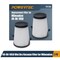 Powertec 49-90-1950 Wet Dry Vacuum Filter for Milwaukee M12 0850-20 Compact Vacuum, 2PK 75136 - alternate 1