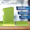 Davis Group Premium Economy, Angle D Ring, Binder, (Lime Green, 1"), PK6 2301-24-06 - alternate 4