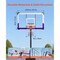 Vevor Portable Basketball Stand 10 ft Height Adjustment Basketball Hoop X031-26CXY - alternate 3