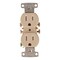 Hubbell Wiring 15 Amp Self-Grounding and Tamper Proof Duplex Receptacle, White RR15SWWRTR - alternate 1