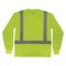 Ergodyne Hi-Vis Shirt, L, Lime, Long Sleeve 21874 - alternate 1