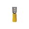 Gb Disconnect Terminal, 600 V, 12 to 10 AWG Wire, 1/4 in Stud, Vinyl Insulation, Yellow, 16PK 20-145F - alternate 2