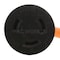 Ac Works Adapter Cord, STW, L6-30R, L14-30P, 1.5 ft., Orange L1430L630-018 - alternate 2