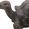 Homeroots 11in Dark Brown Tortoise Indoor Outdoor Statue 473205 - alternate 2