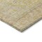Homeroots 5' X 8' Wheat And Gold Medallion Washable Indoor Outdoor Area Rug 616299 - alternate 6