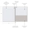 C-Line Products 9" x 11" Assorted College Ruled 3-Subject Spiral Notebook, 1/EA, 12/BX 22400-CT - alternate 3