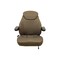 Uni Pro 440 Seat Top Assembly With Armrests, Brown Fabric 8283 - alternate 5