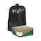 Earthsense Commercial 45 gal Trash Bags, 40 in x 46 in, Extra Heavy-Duty, 1.25 mil, Black RNW4850 - alternate 1
