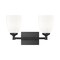 Z-Lite Oren 2-Light Vanity, 16 in W, Matte Black 7004-2V-MB - alternate 4