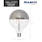 Bulbrite LED Filament, 6 Watt Dimmable G40 Light Bulbs, Half Mirror Finish, E26 Base, 2700K, 500 Lumens, 4PK 862880 - alternate 2