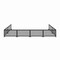 Factory 2U Commercial Patio Black Steel Bar Restaurant Fence Kit, 36ft L, 36in H, Flexible Layout, Powdercoat 805684 - alternate 1
