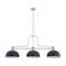 Z-Lite Melange Brushed Nickel 3 Light Billiard 725-3BN-D13MB - alternate 4