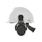 Msa Safety V-Gard Hard Hat-Mounted Earmuffs, NRR 22 dB, Foam Cushion, Green/Black, For Use With Cap Style Hats 10190356 - alternate 6