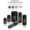 Neiko 0.375 in and 0.5 in Dr. Impact Socket Set, SAE and Metric, Deep and Shallow 02443A - alternate 3