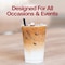 Smarty Had A Party 12 oz. Clear White Disposable Plastic Party Cups, 240PK 512C-WH-CASE - alternate 5