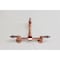 Kingston Brass Two-Handle Wall Mount Bridge Kitchen Faucet, Antique Copper KS244ALAC - alternate 3