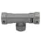 Viega MegaPress tee P1 0.75 P2 0.75 FPT 0.75 carbon steel zinc-nickel coating 25480 - alternate 1