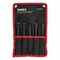 Sunex Air Hammer Chisel 7 in Cutting 5 Piece Set In Portable Tool Roll ACS5C - alternate 2