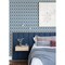 Chesapeake Mombi Navy Diamond Shibori Wallpaper 3122-10302 - alternate 2