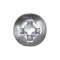 Auveco Phillips Pan Head Tapping Screw 6 x 1/4in Zinc Ab, 100PK 1935 - alternate 2
