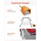 Vevor Electric Pipe Threader Machine 900W 2-Speed Threading Cutter for 1/2 in to 4 in Pipe Z1T-B4-100 - alternate 3
