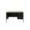 Hirsh Right-Hand Single Pedestal File Office Desk W/ Round Corner T-Mold Top, 30 in D X 29.5 in H 25053 - alternate 2