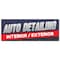 Signmission Auto Detailing, 36 Inch, Banner B-96-30341 - alternate 1