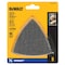 Dewalt MESH OSCILLATING TRIANGLE 80 GRIT (5 PACK) DWASPTRIM80 - alternate 3