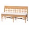 Bali & Pari Monica Bohemian Light Honey Rattan 3-Piece Dining Nook Set 258-14174-14175-14154-ZORO - alternate 6