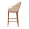 Bali & Pari Jasper Woven Seagrass Bar Stool, White Wash 265-14532-ZORO - alternate 3